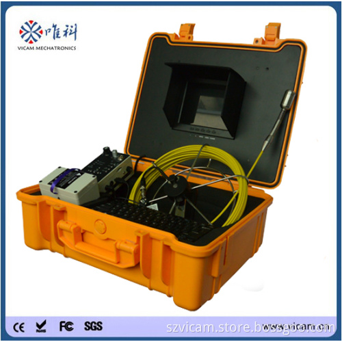 Self-Leveling Image Real Time Sewer Pipe Inspection Camera